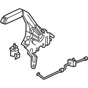 Parking Brake Pedal Release Handle Lever
