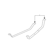 Fuel Tank Strap - Passenger
