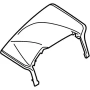Instrument Cluster Visor Panel
