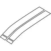 Hood Decal Stripe Graphics (Coupe)