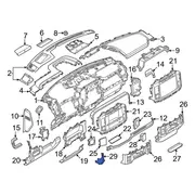 Instrument Panel Cover Console - Right