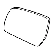 Door Mirror Glass Rear View - Right, Outer