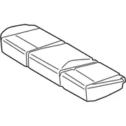 Seat Cover Cushion - Rear (XL)