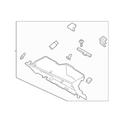 Glove Box Storage Compartment Instrument Panel
