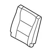 Seat Back Cushion Cover - Right, Rear (XL)