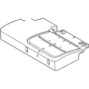 Seat Cushion Foam Pad - Left, Rear
