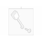 Seat Belt Receptacle - Rear