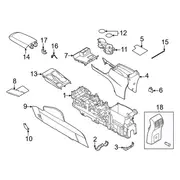 Console Hinge Pin Lid