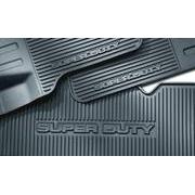 Super Duty 2006-2010 3pc Front & Rear All Weather Rubber Floor Mats