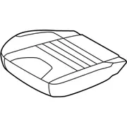 Seat Cover Cushion - Left, Front