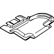 Firewall Insulator Instrument Panel - Front