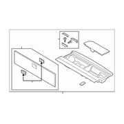 Support Floor Storage Compartment (Cypress)