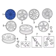 Wheel Rim 19 X 8 Premium Painted Alum 2