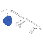 Steering Wheel Air Bag Module (King Ranch, Limited)