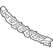 Bumper Impact Absorber Isolator - Front