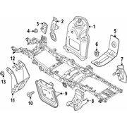 Bracket screw Suspension Mounting - M12 X 38MM