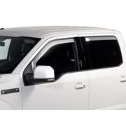 SuperCab Chrome Side Window Air Deflectors
