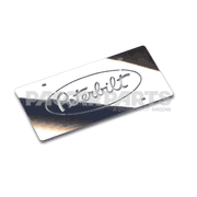 PLATE-PETERBILT-LOGO LICENSE