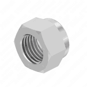 Nut 3/8-24 Hexagon CAD