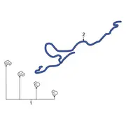 Parking Distance Aid Sensor Wire - Driver