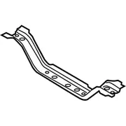 Floor Pan Reinforcement Cross Member - Rear, Center (Convertible)