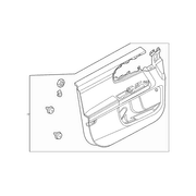 Panel Door Trim - Left, Front, Lower (XLT)