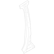 Body B-Pillar B Pillar Reinforcement - Left, Inner