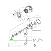 STUD,WATER PUMP INR 1