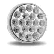 LIGHT-LED 4" DUAL RED/WHITE 19 DIODES