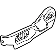 Seat Trim Panel Shield - Left, Front