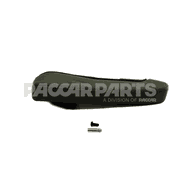 ARMREST-LH SYN LTHR MED GRAY
