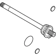 Cv Intermediate Shaft Axle Jackshaft - Left, Front (AT)