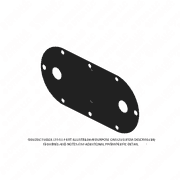 Oil Cooler Gasket, 30T18 Type 2, 8.2L