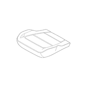 Cover Seat Cushion - Left, Front
