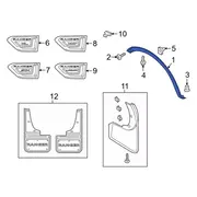 Wheel Arch Molding - Right