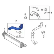 Intercooler Pipe Tube Charge Air Cooler - Outlet
