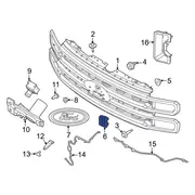 Grille Molding Filler - Left, Right, Front