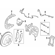 Brake Hydraulic Hose tube <br>A flexible Hose, typically used on moving parts of a vehicle, which