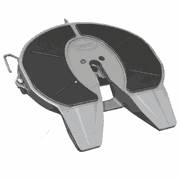 Fifth Wheel, Holland, Integrated Low-Weight Slider, 24-Inch Slider, 9.10-Inch, Left-Hand
