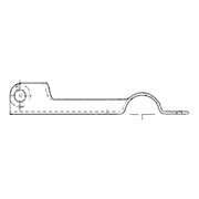 Oil Pan Inlet Tube Bracket for S60 14L EPA07