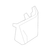 Body C-Pillar Trim Panel - Right, Inner (SEL)