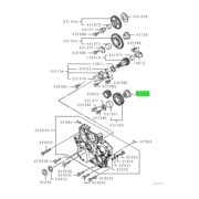 SHAFT,INJECTION PUMP IDLER GEAR 1