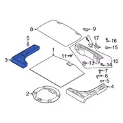 Floor Storage Compartment Support (AT)