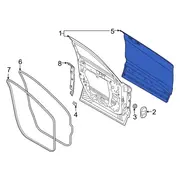 Door Outer Panel - Right, Front, (Police)