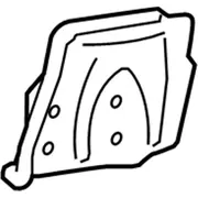 Coil Spring Pocket Seat Bucket - Left, Front