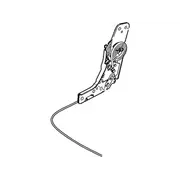 Folding Seat Latch Back - Rear