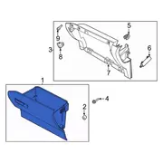Glove Box Compartment Side - Passenger