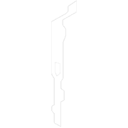 Quarter Panel Reinforcement Brace Bodyside - Left, Inner (All Extended Frame)