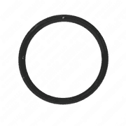 O-Ring Support Tube - Brown