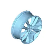 Wheel Rim 20 X 8 Polished Alum
